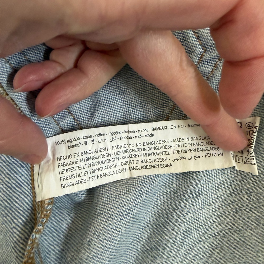 Zara Girls Denim jacket - Picture 4 of 5